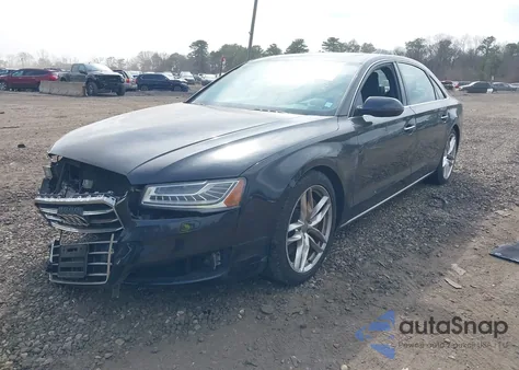 2015 Audi A8 L 3.0T z USA, uszkodzony, nr VIN WAU3GAFD3FN033317